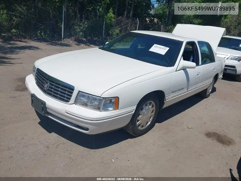 1998 Cadillac Deville Concours VIN: 1G6KF5499WU789895 Lot: 45235332
