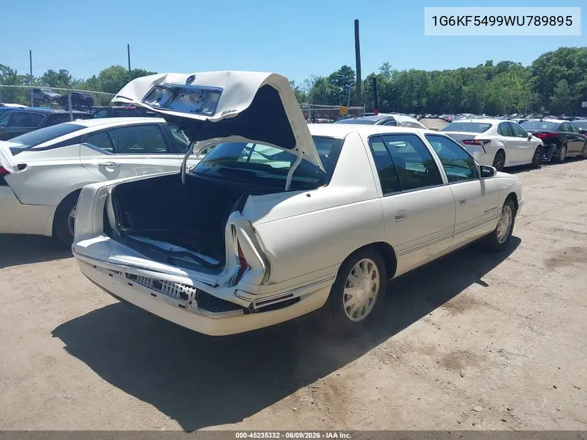 1998 Cadillac Deville Concours VIN: 1G6KF5499WU789895 Lot: 45235332