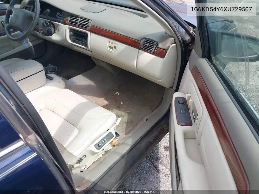 1999 Cadillac Deville Standard VIN: 1G6KD54Y6XU729507 Lot: 45580064