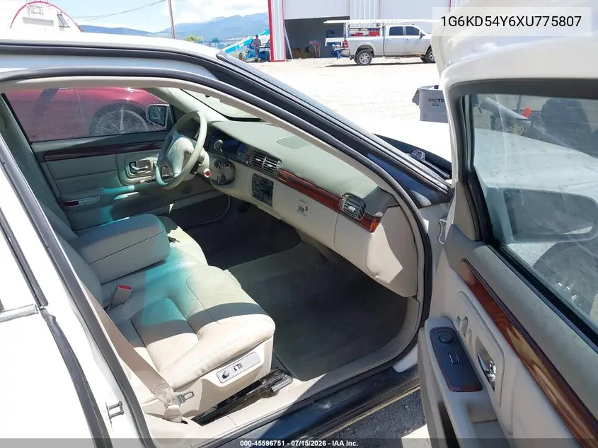 1999 Cadillac Deville Standard VIN: 1G6KD54Y6XU775807 Lot: 45596751