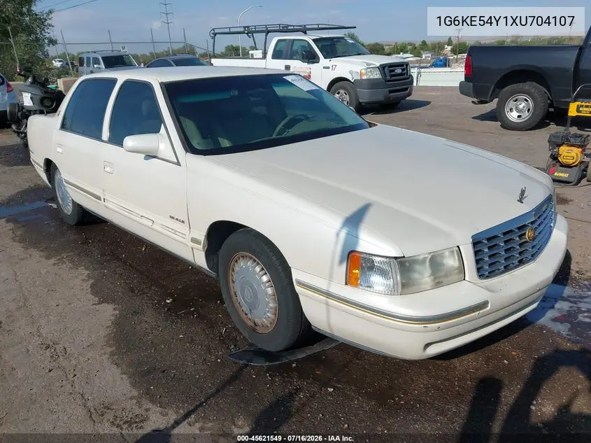 1999 Cadillac Deville D'elegance VIN: 1G6KE54Y1XU704107 Lot: 45621549