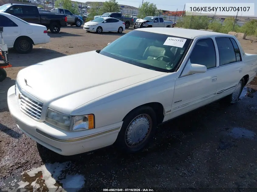 1999 Cadillac Deville D'elegance VIN: 1G6KE54Y1XU704107 Lot: 45621549