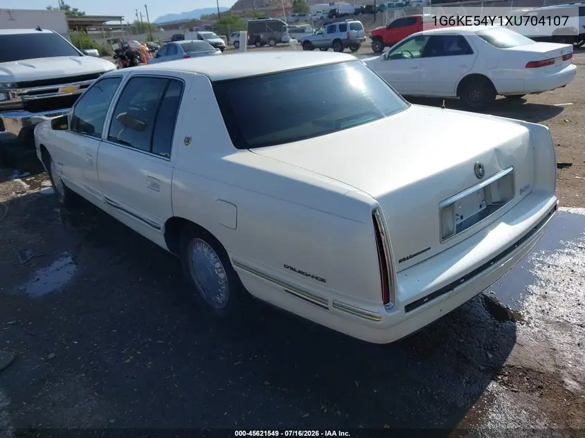 1999 Cadillac Deville D'elegance VIN: 1G6KE54Y1XU704107 Lot: 45621549