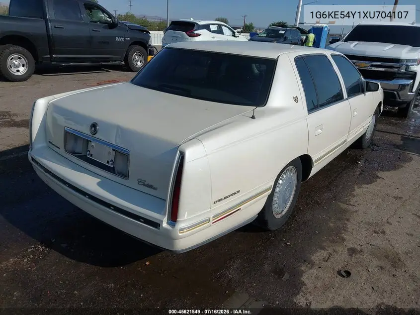 1999 Cadillac Deville D'elegance VIN: 1G6KE54Y1XU704107 Lot: 45621549