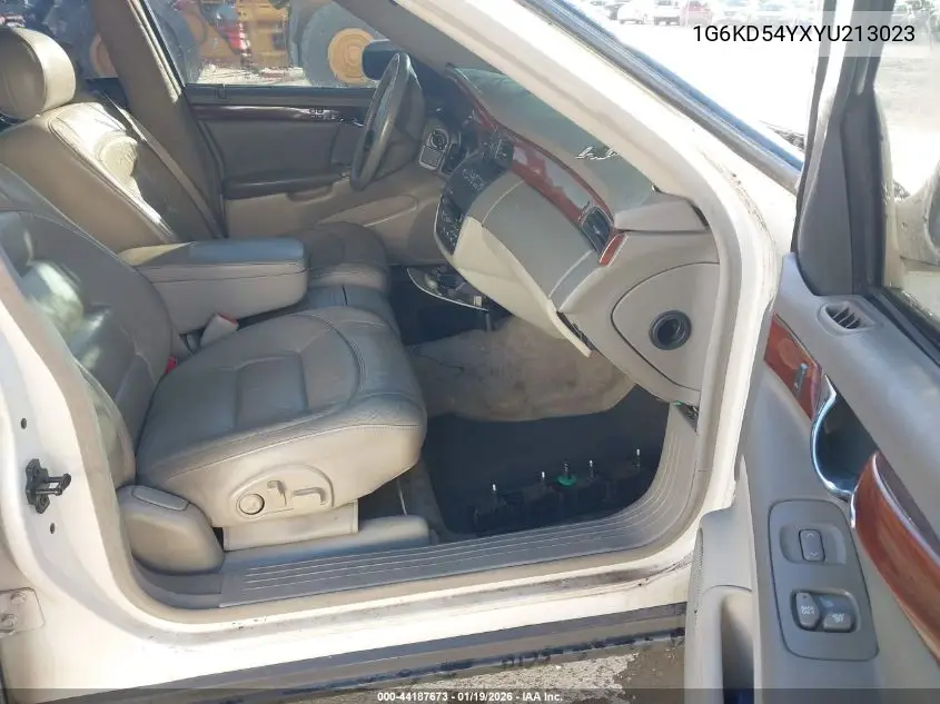 2000 Cadillac Deville Standard VIN: 1G6KD54YXYU213023 Lot: 44187673