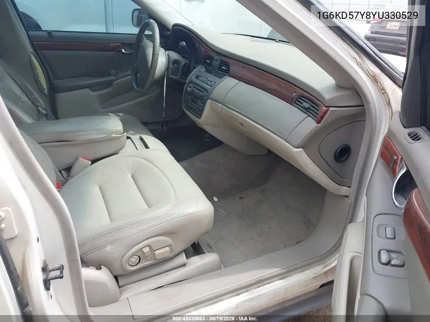2000 Cadillac Deville Standard VIN: 1G6KD57Y8YU330529 Lot: 45420663