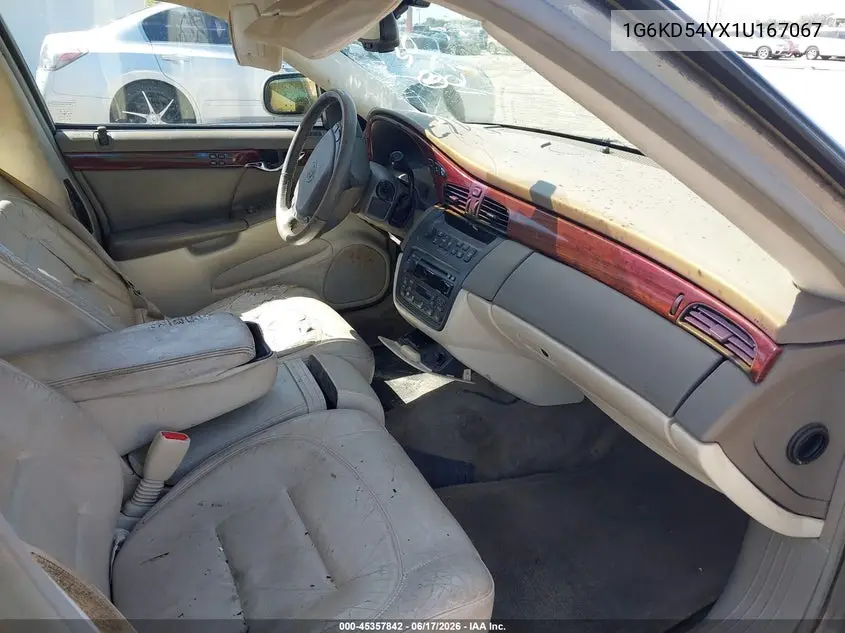 2001 Cadillac Deville Standard VIN: 1G6KD54YX1U167067 Lot: 45357842