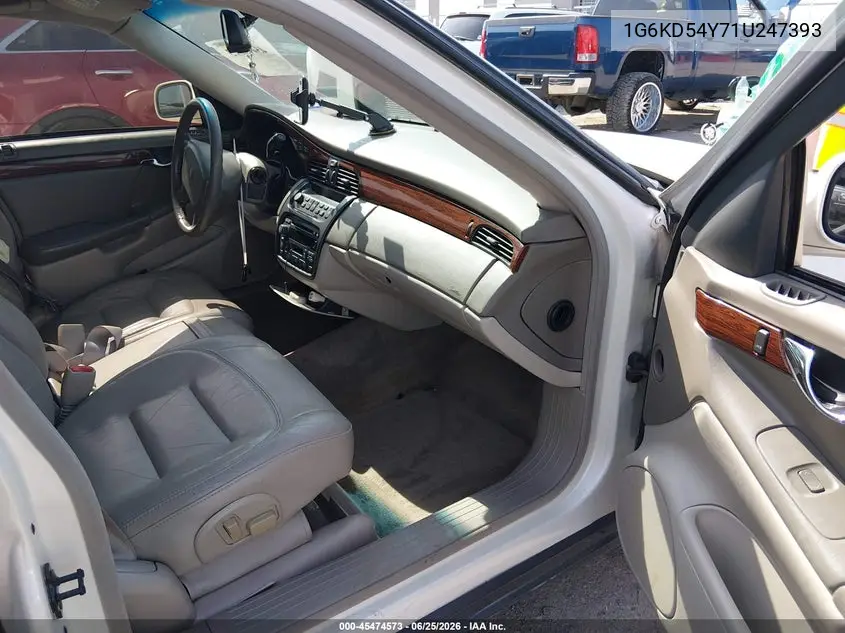2001 Cadillac Deville Standard W/W20 VIN: 1G6KD54Y71U247393 Lot: 45474573