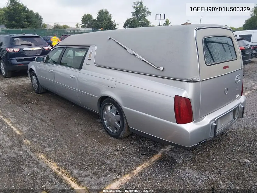 2001 Cadillac Deville Standard VIN: 1GEEH90Y01U500329 Lot: 45574353