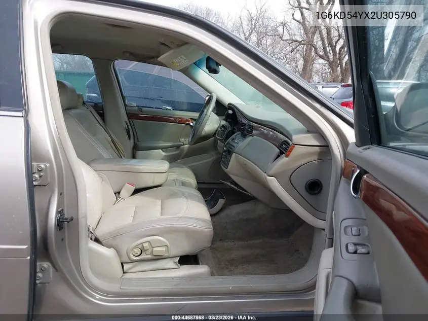 2002 Cadillac Deville Standard VIN: 1G6KD54YX2U305790 Lot: 44687868