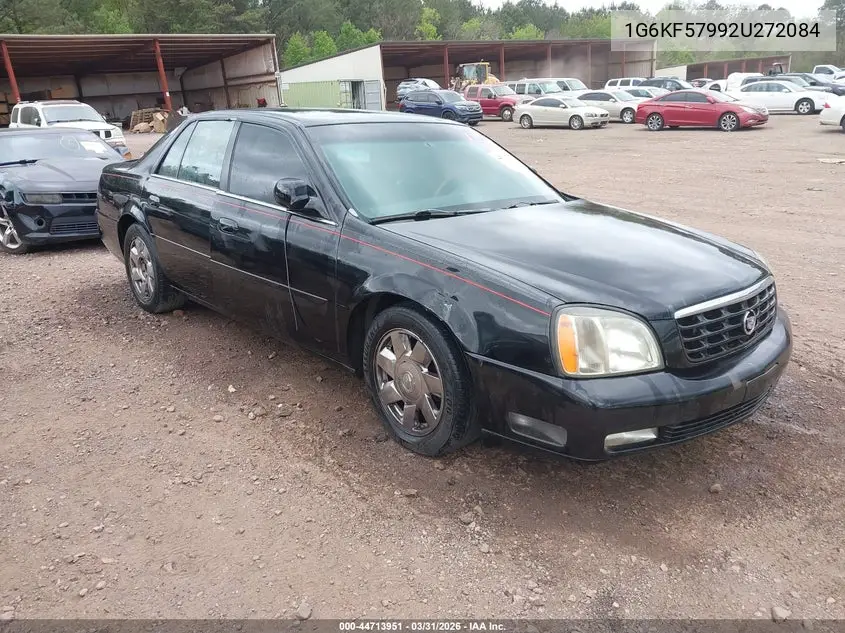 2002 Cadillac Deville Dts VIN: 1G6KF57992U272084 Lot: 44713951