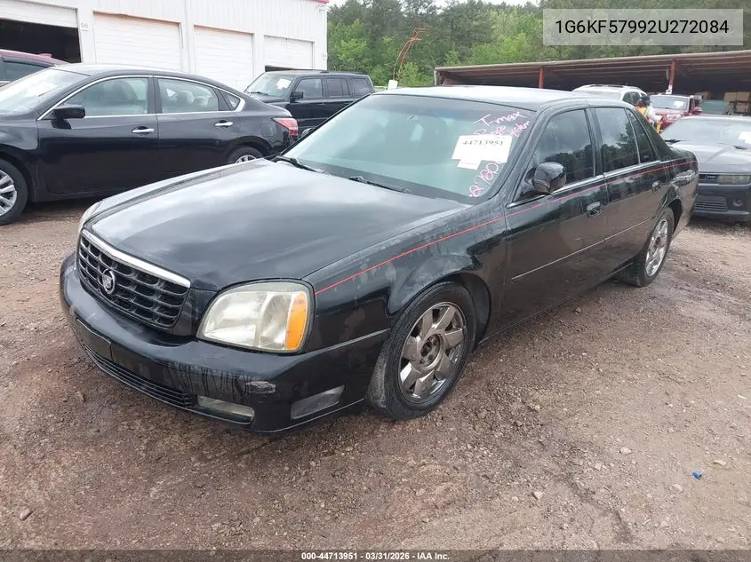 2002 Cadillac Deville Dts VIN: 1G6KF57992U272084 Lot: 44713951