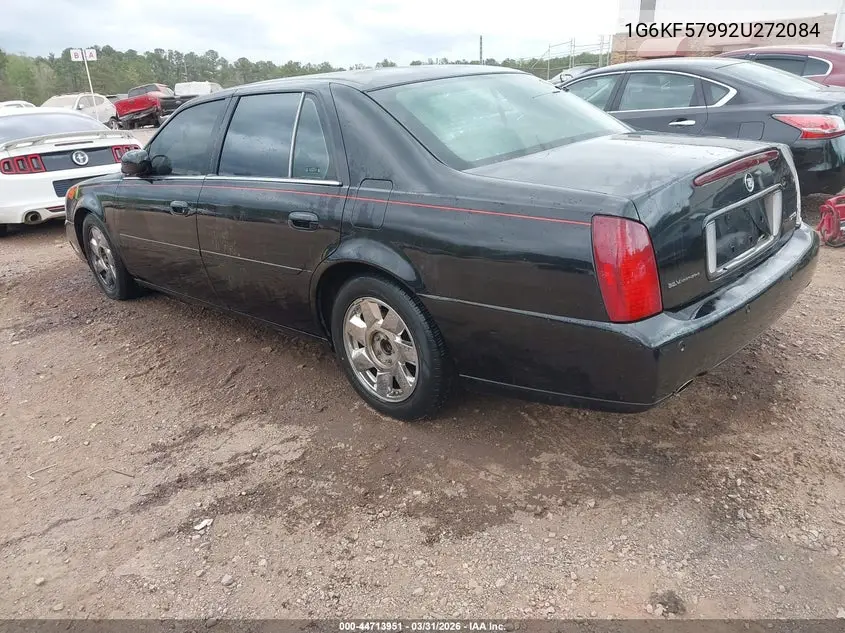 2002 Cadillac Deville Dts VIN: 1G6KF57992U272084 Lot: 44713951