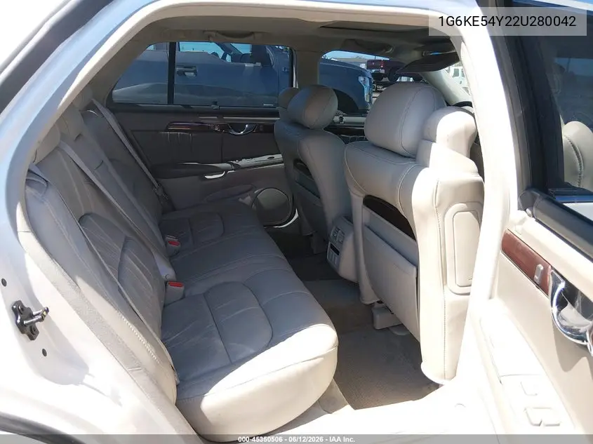 2002 Cadillac Deville Dhs VIN: 1G6KE54Y22U280042 Lot: 45350506