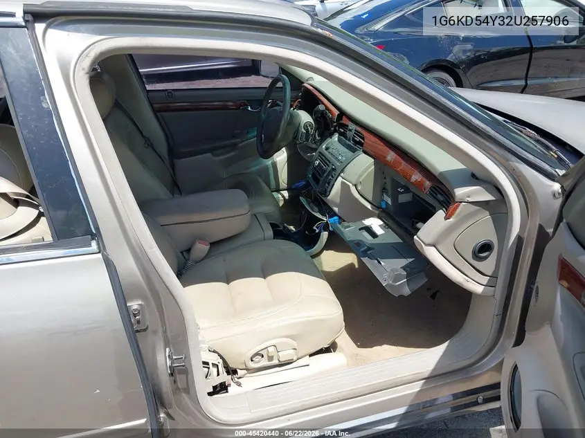 2002 Cadillac Deville VIN: 1G6KD54Y32U257906 Lot: 45420440
