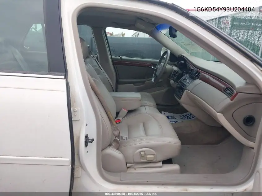 2003 Cadillac Deville Standard VIN: 1G6KD54Y93U204404 Lot: 43590368
