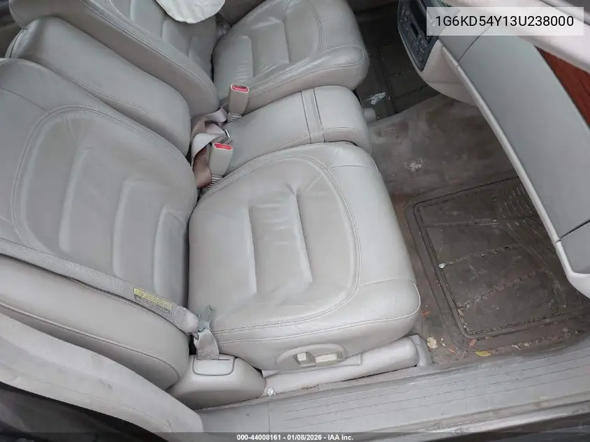 2003 Cadillac Deville Standard VIN: 1G6KD54Y13U238000 Lot: 44008161