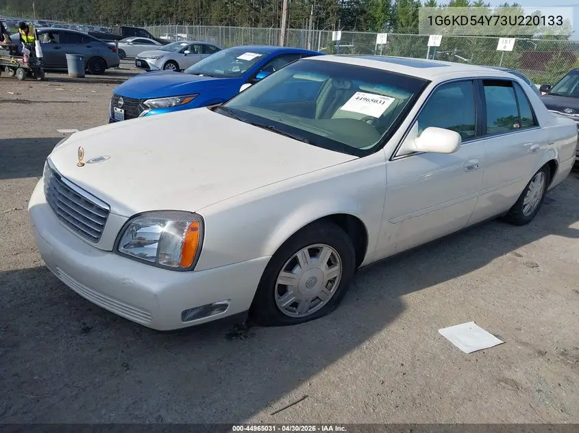 2003 Cadillac Deville Standard VIN: 1G6KD54Y73U220133 Lot: 44965031