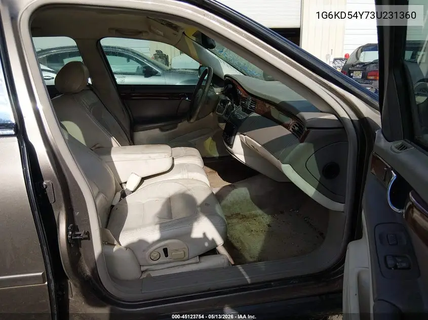 2003 Cadillac Deville Standard VIN: 1G6KD54Y73U231360 Lot: 45123754
