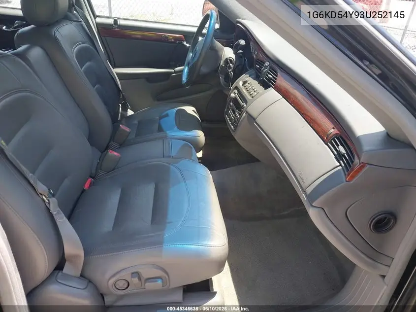 2003 Cadillac Deville Standard VIN: 1G6KD54Y93U252145 Lot: 45346638