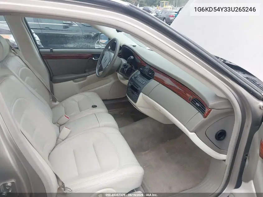 2003 Cadillac Deville Standard VIN: 1G6KD54Y33U265246 Lot: 45357329