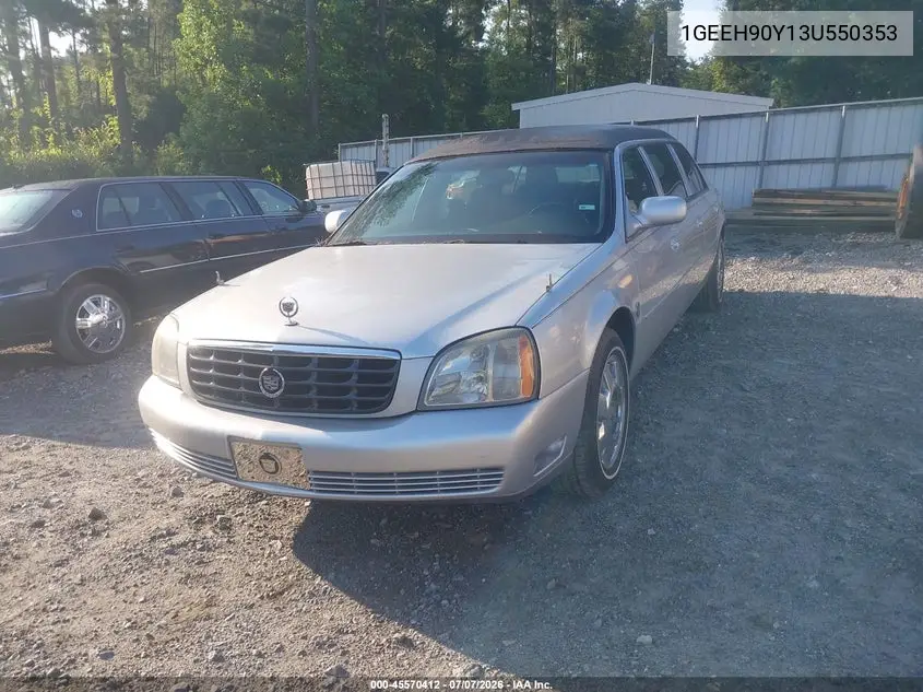 2003 Cadillac Deville Standard VIN: 1GEEH90Y13U550353 Lot: 45570412