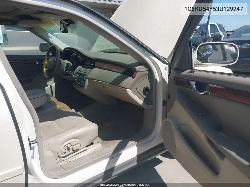 2003 Cadillac Deville Standard VIN: 1G6KD54Y53U129247 Lot: 45582599