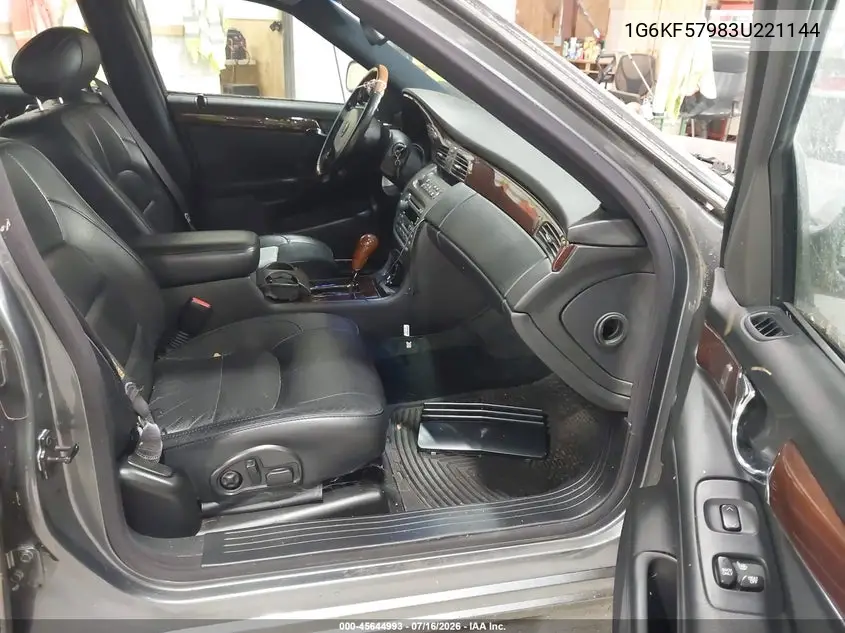 2003 Cadillac Deville Dts VIN: 1G6KF57983U221144 Lot: 45644993