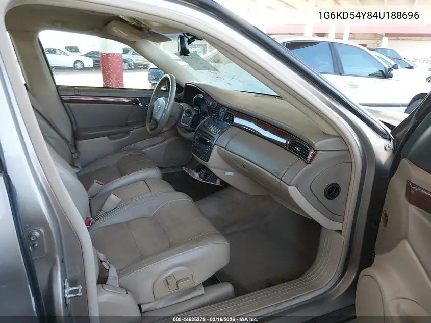 2004 Cadillac Deville Standard VIN: 1G6KD54Y84U188696 Lot: 44625379