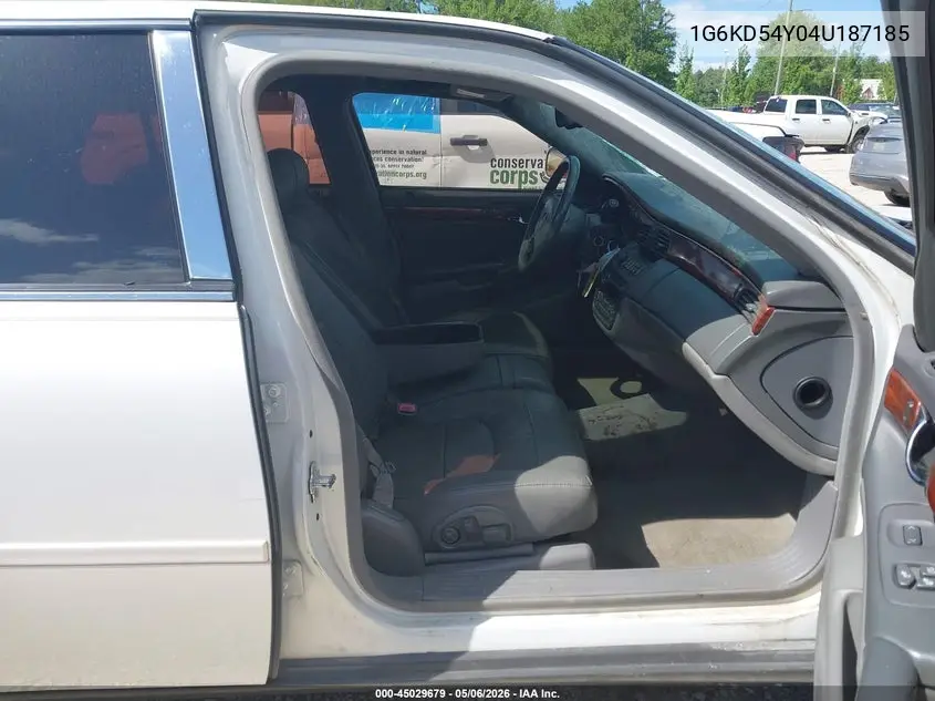 2004 Cadillac Deville Standard VIN: 1G6KD54Y04U187185 Lot: 45029679