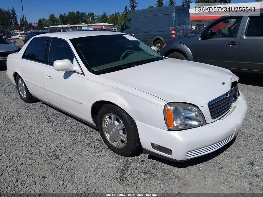2004 Cadillac Deville Standard VIN: 1G6KD57Y34U255541 Lot: 45193962