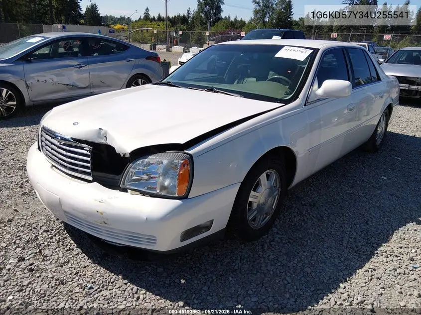 2004 Cadillac Deville Standard VIN: 1G6KD57Y34U255541 Lot: 45193962