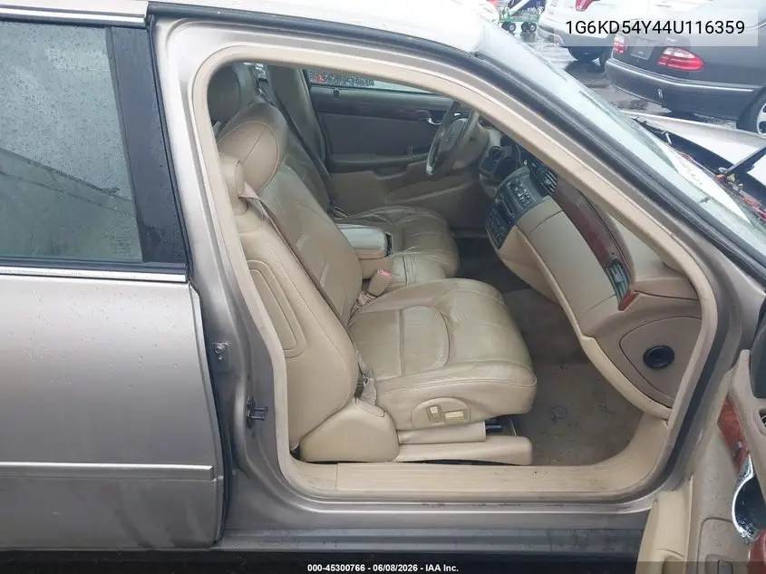 2004 Cadillac Deville Standard VIN: 1G6KD54Y44U116359 Lot: 45300766