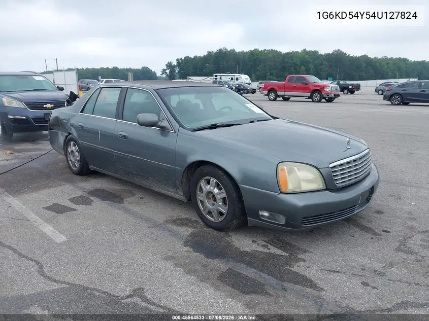 2004 Cadillac Deville VIN: 1G6KD54Y54U127824 Lot: 45564533