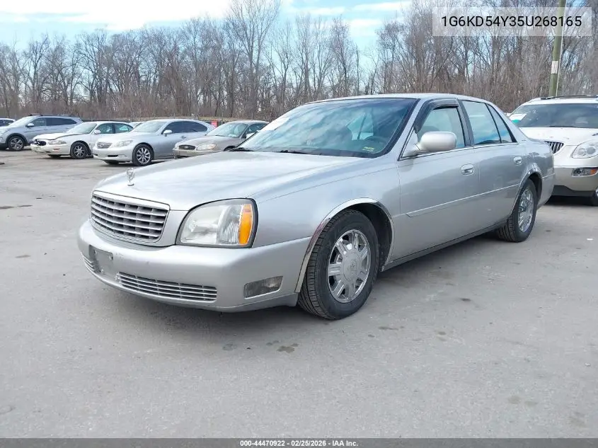 2005 Cadillac Deville Livery VIN: 1G6KD54Y35U268165 Lot: 44470922
