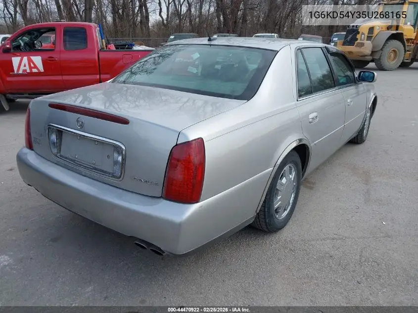 2005 Cadillac Deville Livery VIN: 1G6KD54Y35U268165 Lot: 44470922
