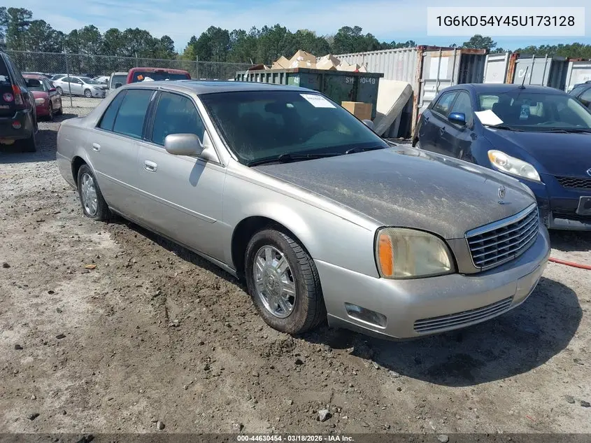 2005 Cadillac Deville Standard VIN: 1G6KD54Y45U173128 Lot: 44630454