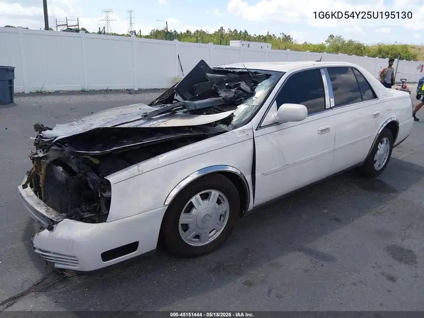 2005 Cadillac Deville Livery VIN: 1G6KD54Y25U195130 Lot: 45151444