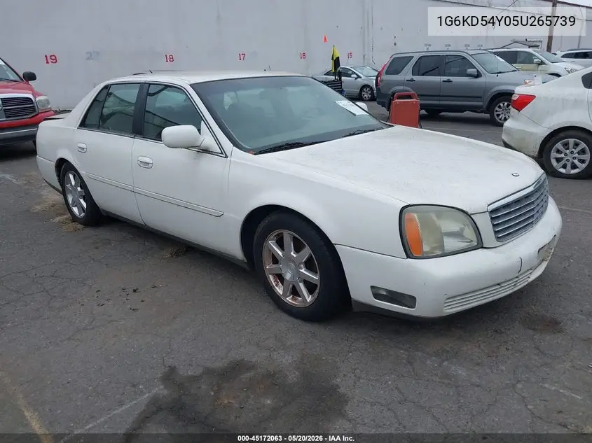 2005 Cadillac Deville Livery VIN: 1G6KD54Y05U265739 Lot: 45172063