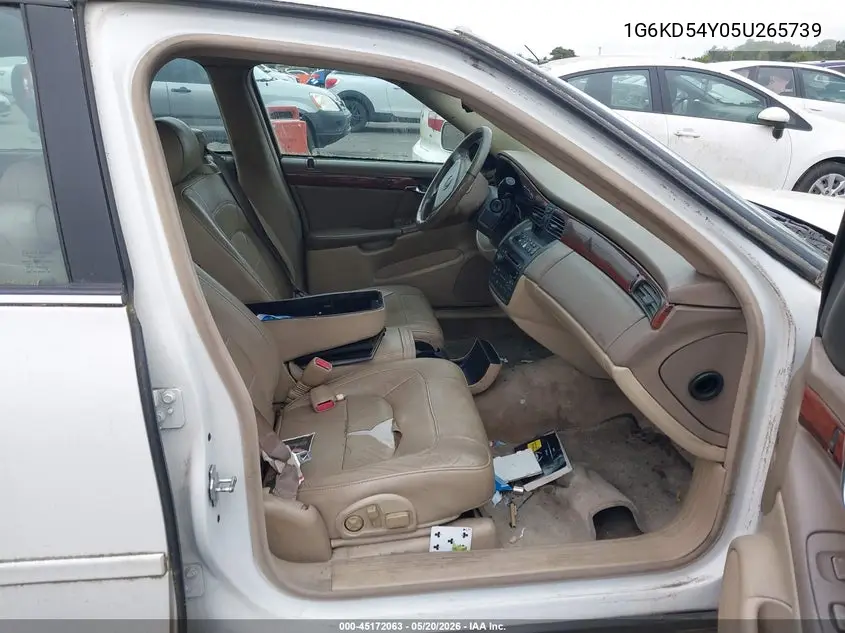 2005 Cadillac Deville Livery VIN: 1G6KD54Y05U265739 Lot: 45172063