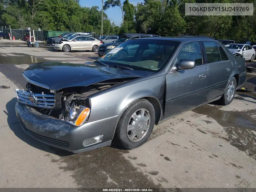 2005 Cadillac Deville Standard VIN: 1G6KD57Y15U249769 Lot: 45225741