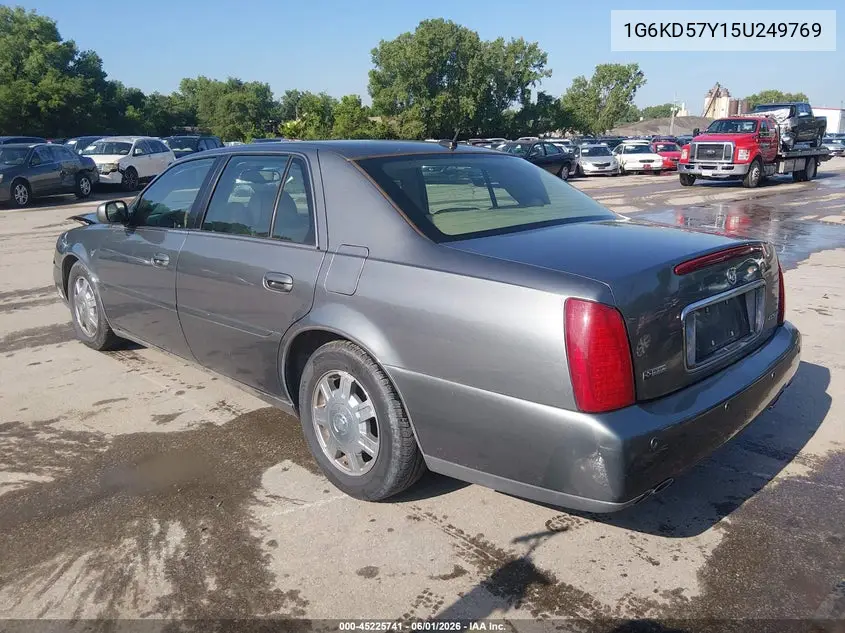 2005 Cadillac Deville Standard VIN: 1G6KD57Y15U249769 Lot: 45225741