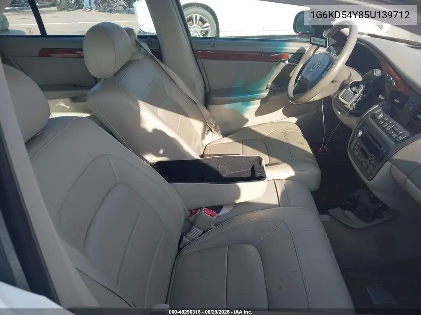 2005 Cadillac Deville Standard VIN: 1G6KD54Y85U139712 Lot: 45290316
