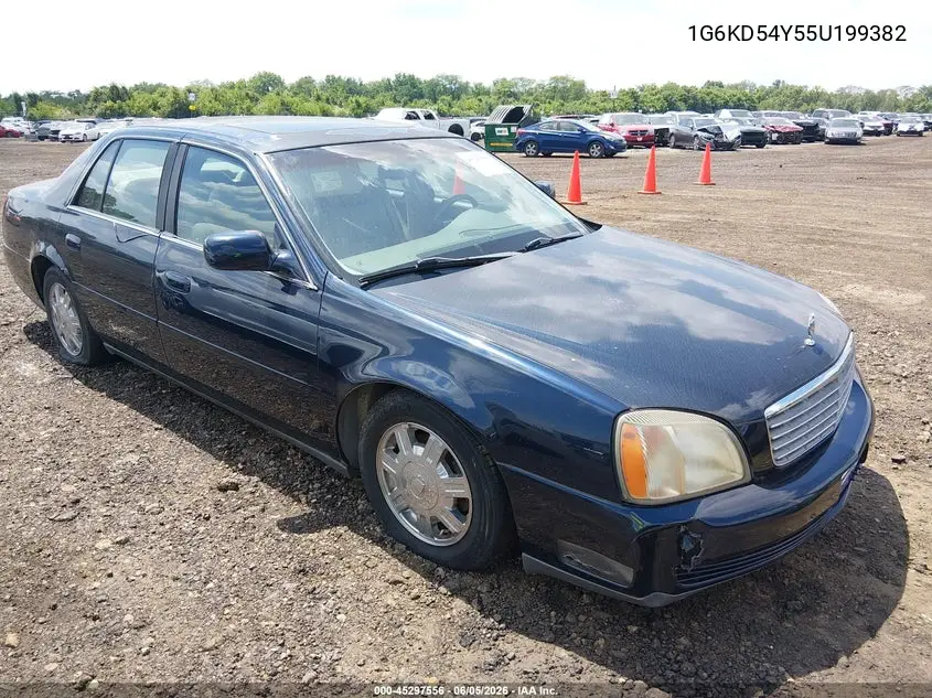 2005 Cadillac Deville Standard VIN: 1G6KD54Y55U199382 Lot: 45297556