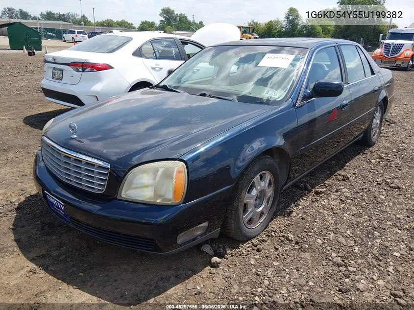 2005 Cadillac Deville Standard VIN: 1G6KD54Y55U199382 Lot: 45297556