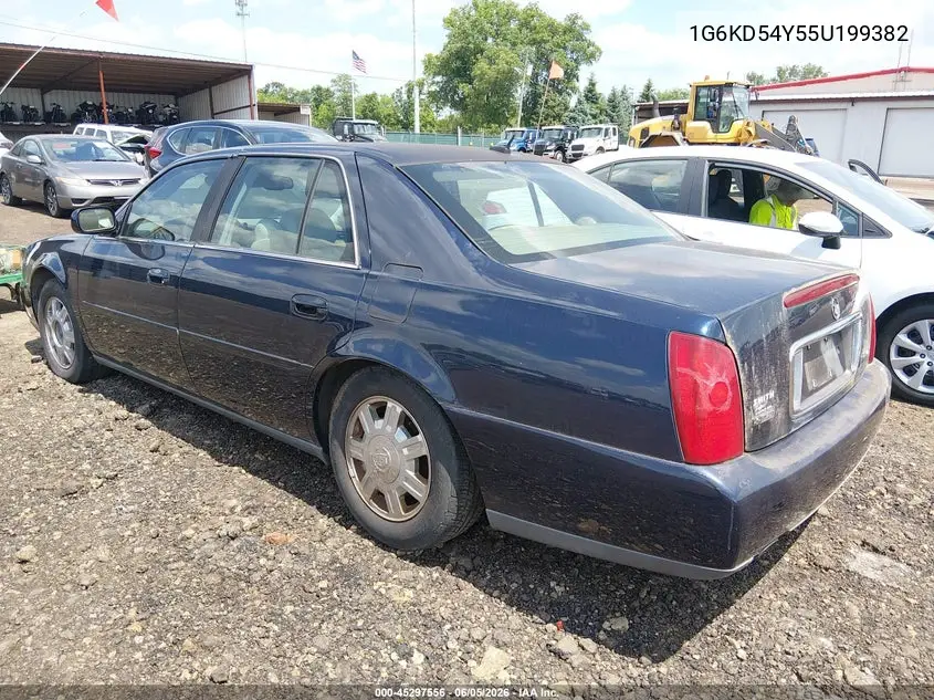 2005 Cadillac Deville Standard VIN: 1G6KD54Y55U199382 Lot: 45297556