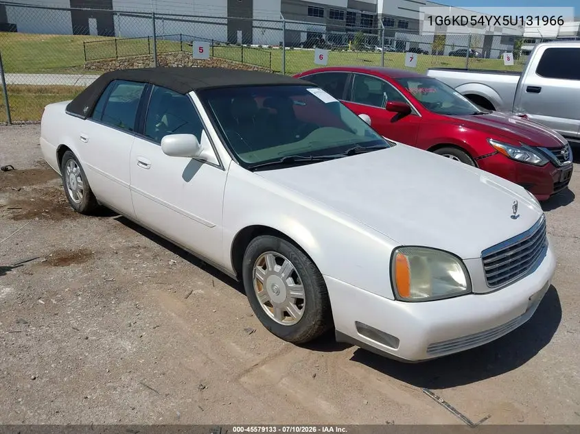 2005 Cadillac Deville Livery Pkg VIN: 1G6KD54YX5U131966 Lot: 45579133