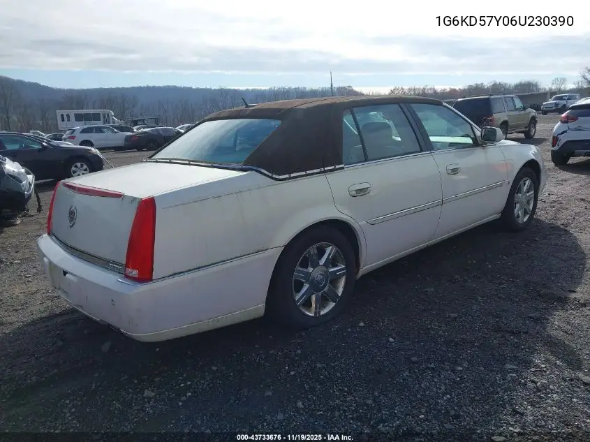 1G6KD57Y06U230390 2006 Cadillac Dts Standard