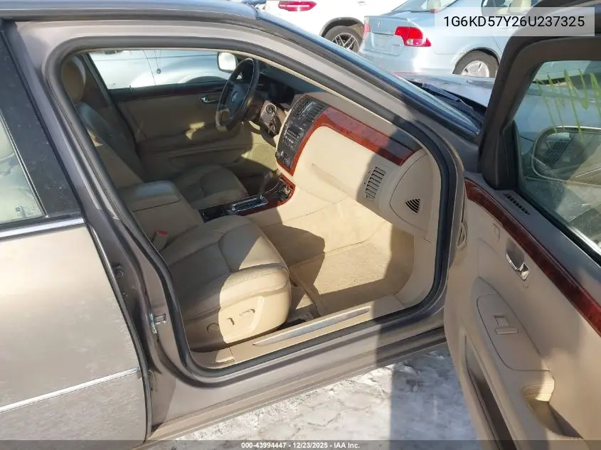 2006 Cadillac Dts Standard VIN: 1G6KD57Y26U237325 Lot: 43994447