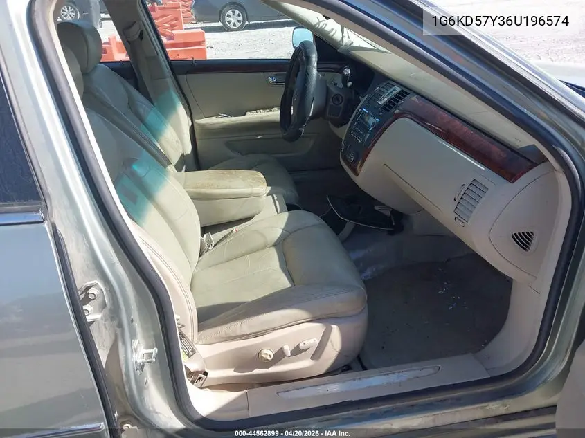 2006 Cadillac Dts Standard VIN: 1G6KD57Y36U196574 Lot: 44562899